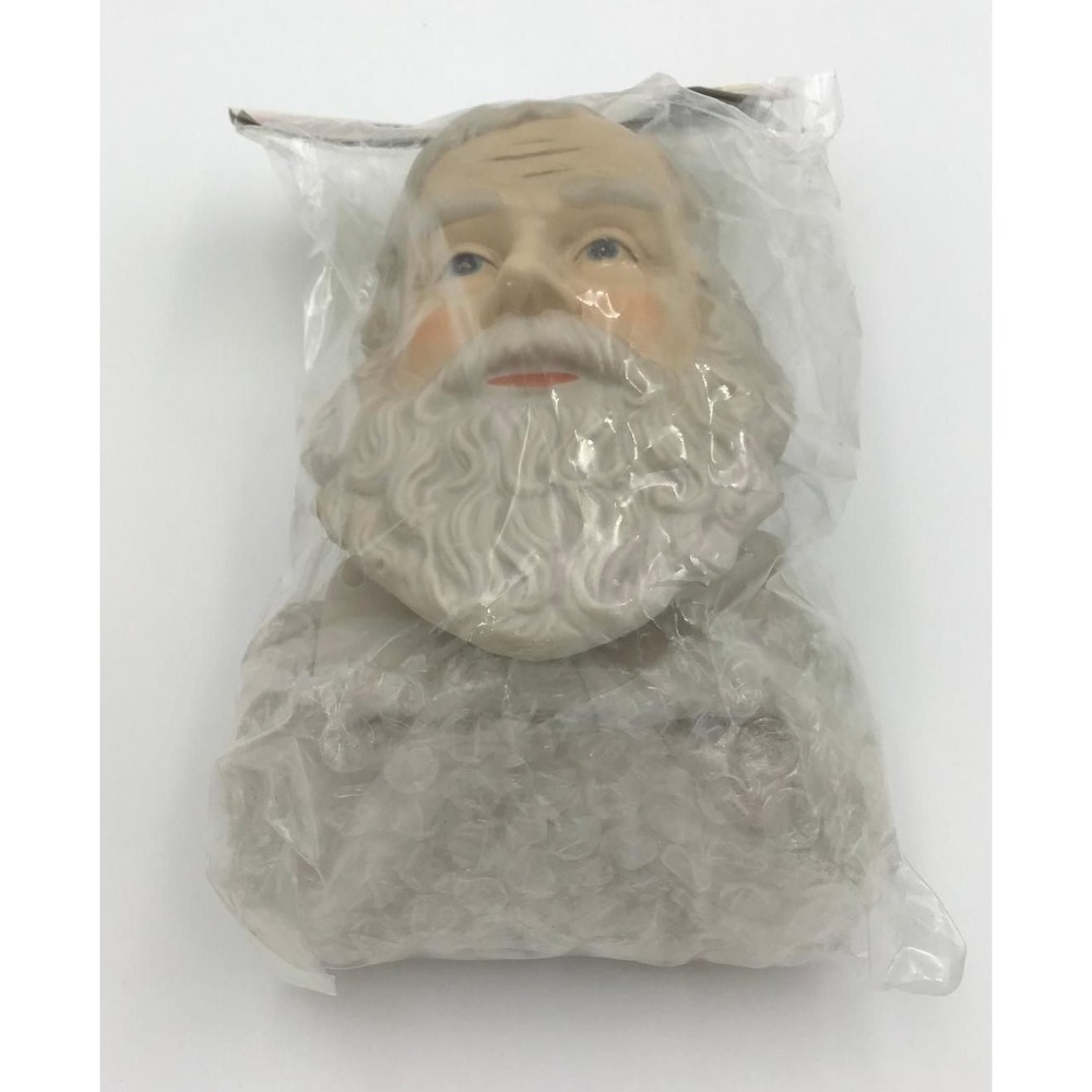 Premier Porcelain Collection Santa Claus Bust Head & Hand Set Christmas Crafting